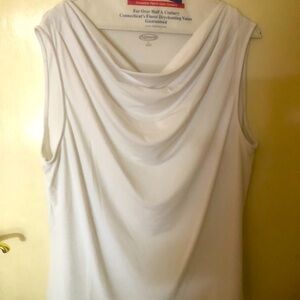 White Sleeveless Women's Top